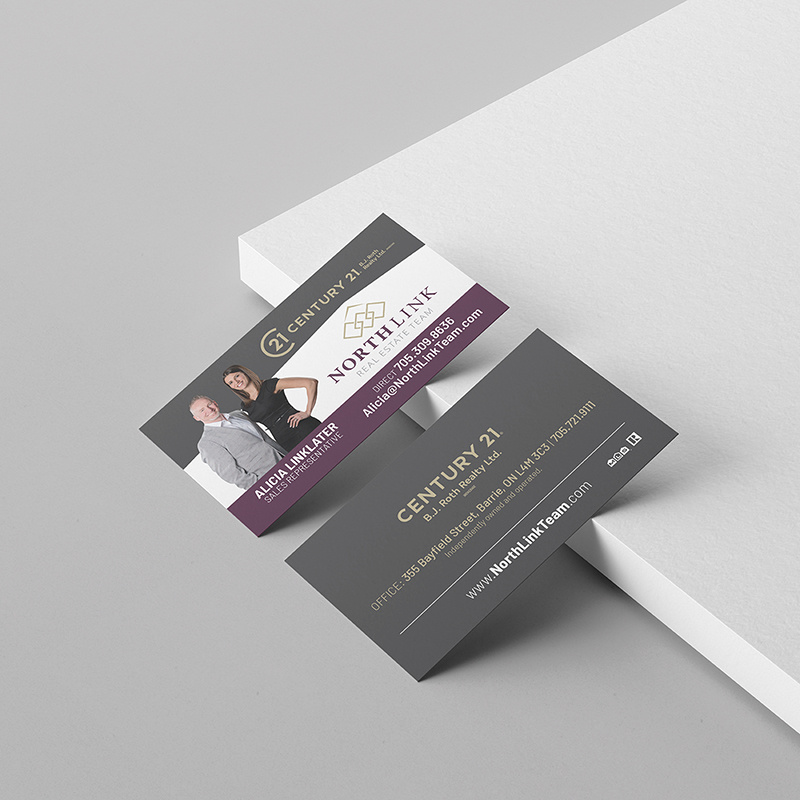 North Link Business Cards